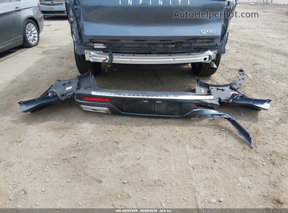 5N1DL1HT0NC340778 2022 INFINITI QX60 Gray Вид щитка приладів