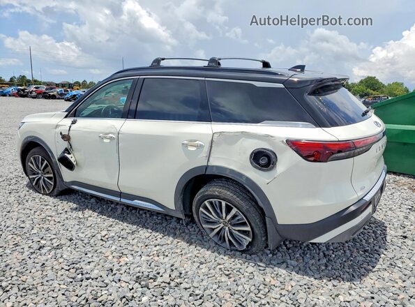 5N1DL1HU5PC376705 2023 INFINITI QX60 White Задня ліва чверть