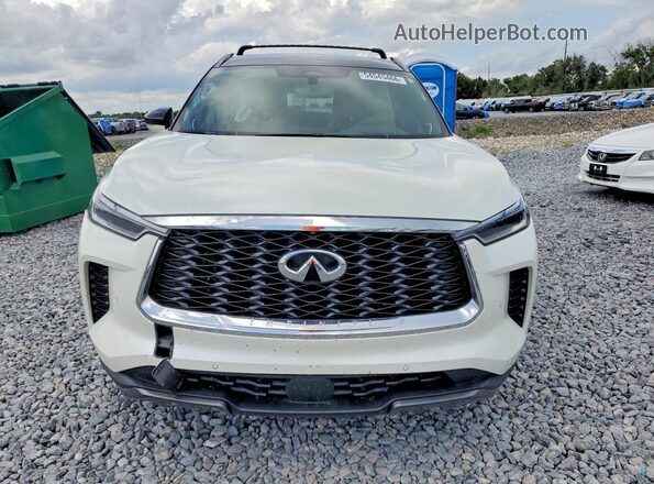 5N1DL1HU5PC376705 2023 INFINITI QX60 White Вид спереду