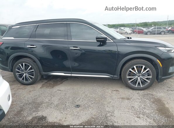 5N1DL1HUXRC357327 2024 INFINITI QX60 Black უკანა სალონის ხედი