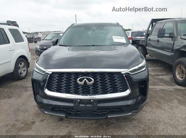 5N1DL1HUXRC357327 2024 INFINITI QX60 Black ხელსაწყოთა პანელის ხედი