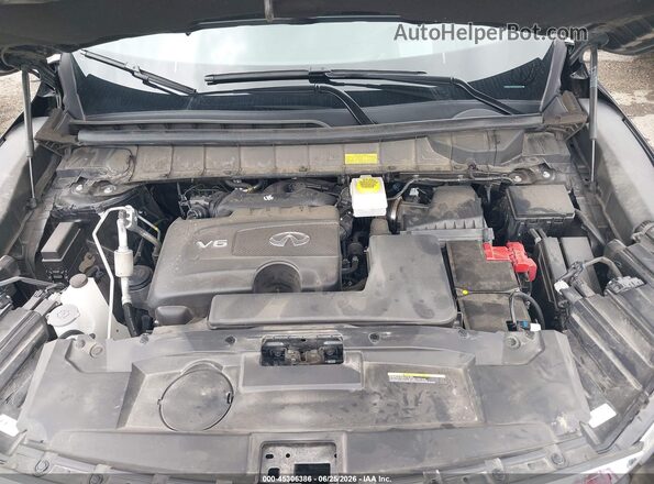 5N1DL1HUXRC357327 2024 INFINITI QX60 Black უკანა ხედი