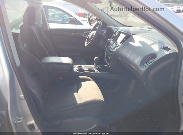 5N1DR2AM0LC585391 2020 NISSAN PATHFINDER Silver Front interior view