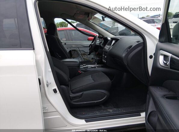 5N1DR2AM1LC645565 2020 NISSAN PATHFINDER White Widok wnętrza z przodu