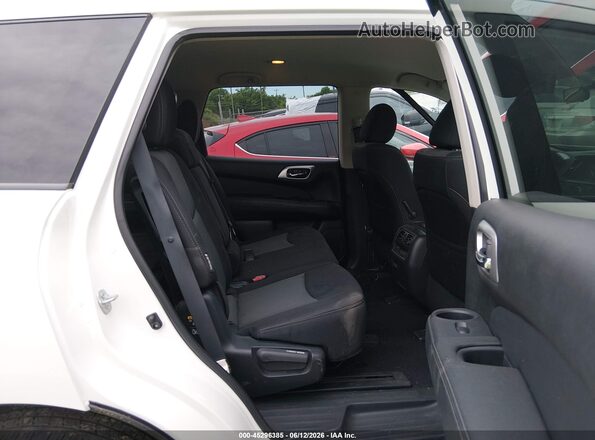 5N1DR2AM1LC645565 2020 NISSAN PATHFINDER White Widok naklejki z numerem VIN