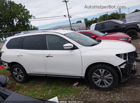 5N1DR2AM1LC645565 2020 NISSAN PATHFINDER White Widok wnętrza 360 stopni