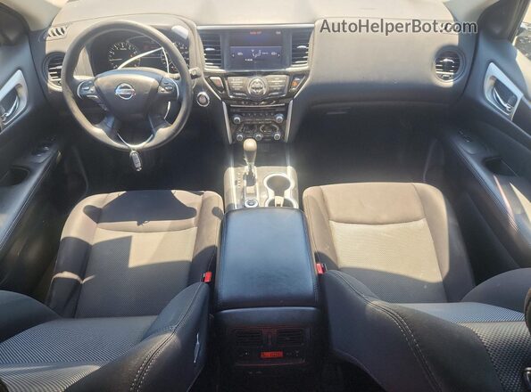 5N1DR2AM3LC578564 2020 NISSAN PATHFINDER Gray Вид панелі приладів