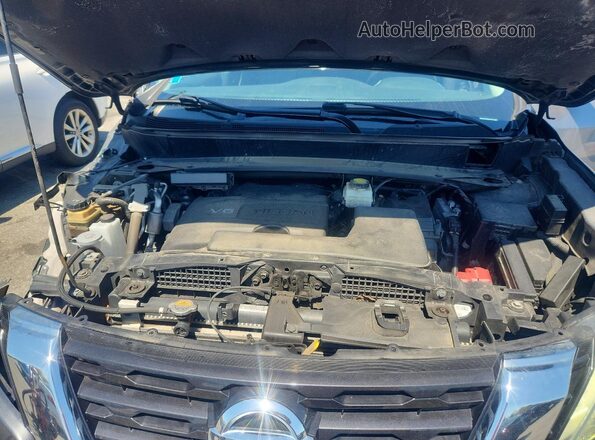 5N1DR2AM3LC578564 2020 NISSAN PATHFINDER Gray Вид задньої частини салону