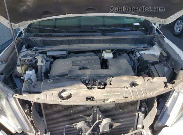 5N1DR2AM4LC610129 2020 NISSAN PATHFINDER White Vista del compartimento del motor