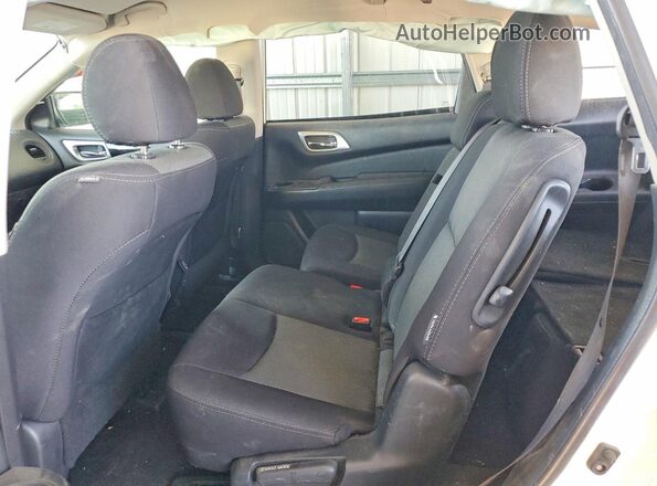 5N1DR2AM4LC610129 2020 NISSAN PATHFINDER White Vista interior trasera