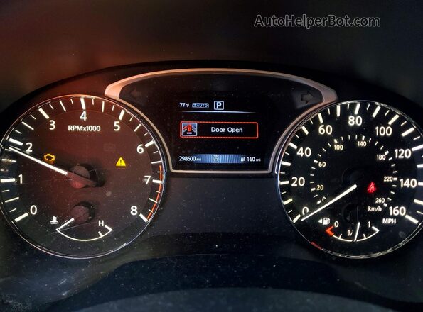 5N1DR2AM5LC636481 2020 NISSAN PATHFINDER Black Instrument cluster view
