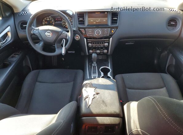 5N1DR2AM5LC636481 2020 NISSAN PATHFINDER Black Dashboard view