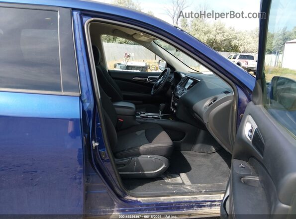 5N1DR2AM6LC627871 2020 NISSAN PATHFINDER Blue წინა სალონის ხედი