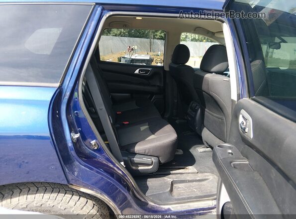 5N1DR2AM6LC627871 2020 NISSAN PATHFINDER Blue VIN კოდის სტიკერის ხედი