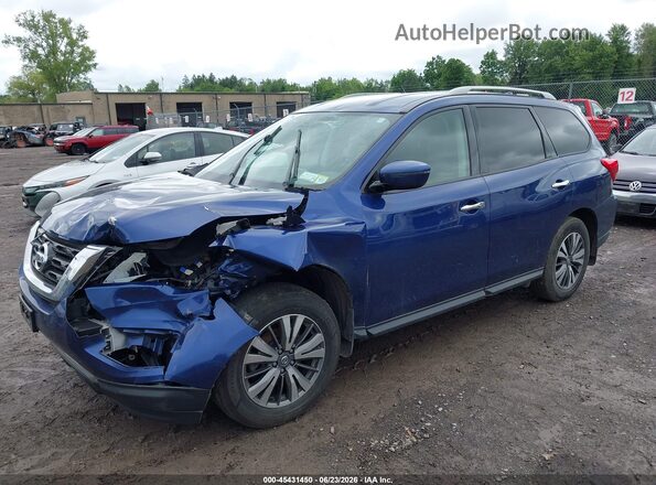 5N1DR2AM7LC631041 2020 NISSAN PATHFINDER Blue Przód lewy