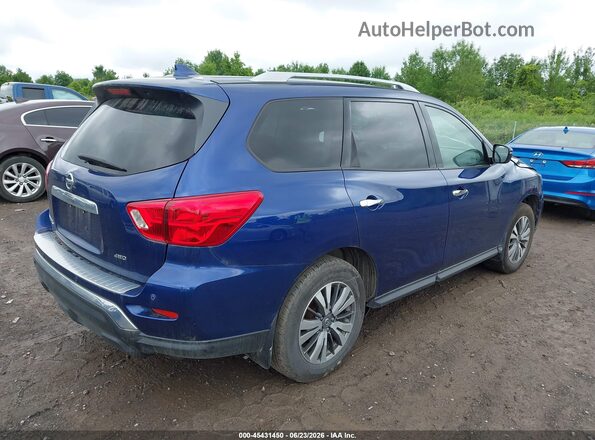 5N1DR2AM7LC631041 2020 NISSAN PATHFINDER Blue Tył prawy