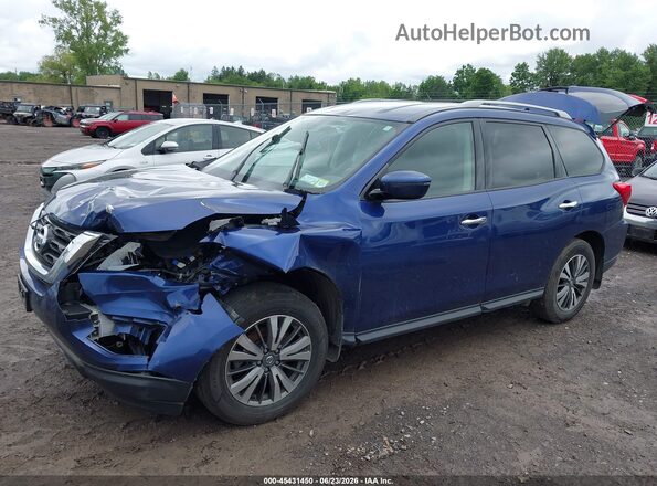 5N1DR2AM7LC631041 2020 NISSAN PATHFINDER Blue Widok z przodu