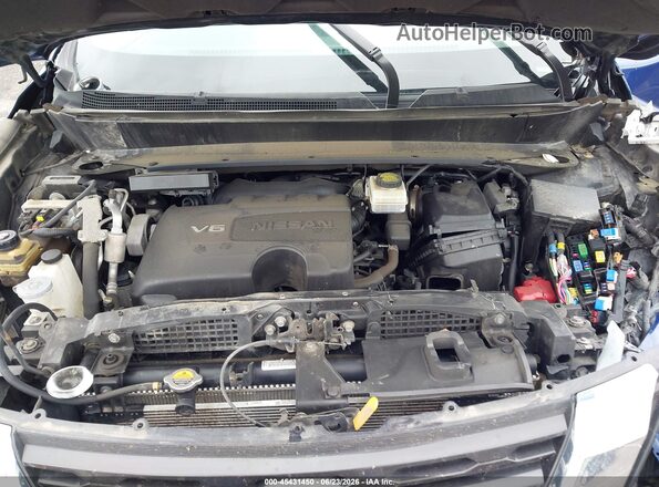 5N1DR2AM7LC631041 2020 NISSAN PATHFINDER Blue Widok z tyłu