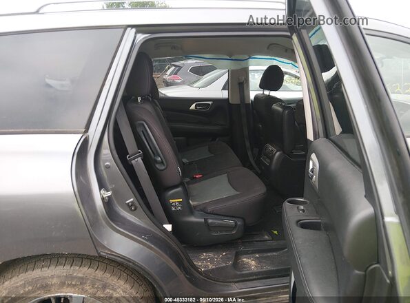 5N1DR2AM8LC613504 2020 NISSAN PATHFINDER Gray Widok naklejki z numerem VIN