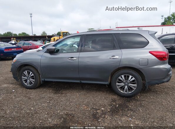 5N1DR2AM8LC613504 2020 NISSAN PATHFINDER Gray Widok wnętrza 360 stopni