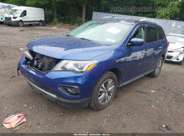 5N1DR2AM8LC644302 2020 NISSAN PATHFINDER Blue Front left