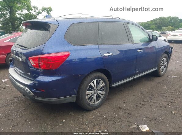 5N1DR2AM8LC644302 2020 NISSAN PATHFINDER Blue Rear right