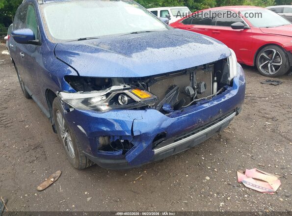 5N1DR2AM8LC644302 2020 NISSAN PATHFINDER Blue Front view
