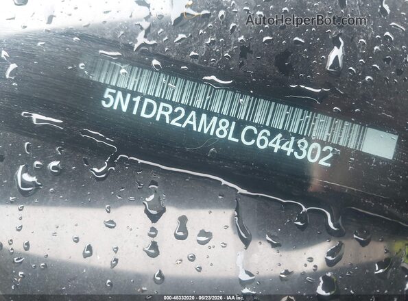 5N1DR2AM8LC644302 2020 NISSAN PATHFINDER Blue 