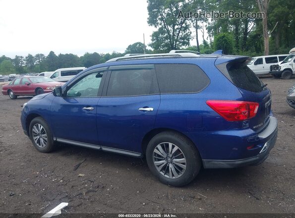 5N1DR2AM8LC644302 2020 NISSAN PATHFINDER Blue 360 interior view