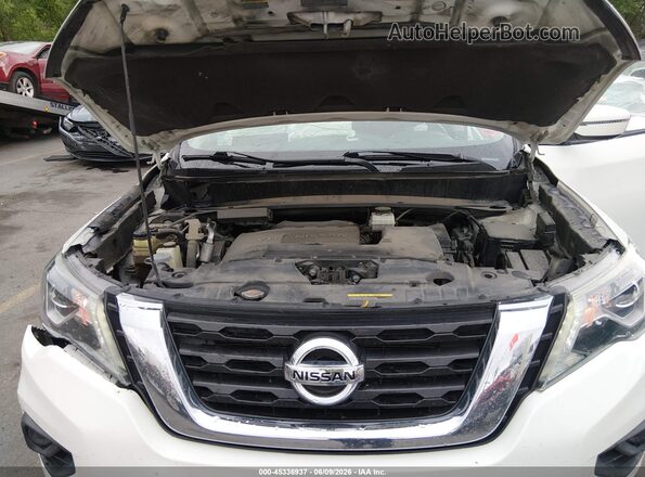 5N1DR2ANXLC614937 2020 NISSAN PATHFINDER White უკანა ხედი