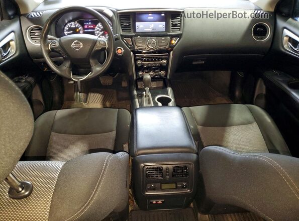 5N1DR2BM2LC645959 2020 NISSAN PATHFINDER Blue Vista del salpicadero