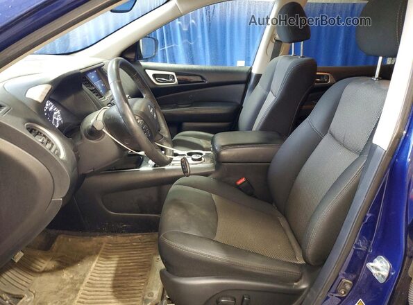 5N1DR2BM2LC645959 2020 NISSAN PATHFINDER Blue Vista interior delantera