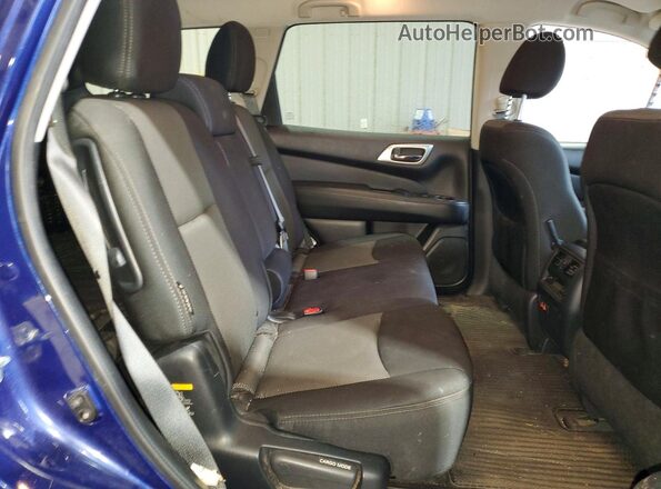 5N1DR2BM2LC645959 2020 NISSAN PATHFINDER Blue Vista interior trasera