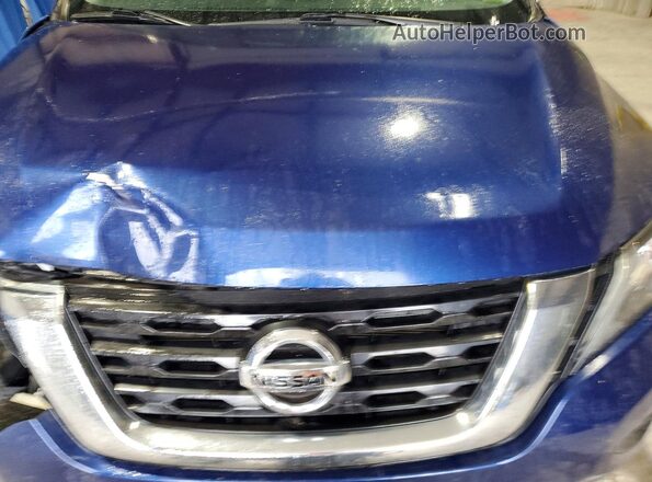 5N1DR2BM2LC645959 2020 NISSAN PATHFINDER Blue Vista del compartimento del motor