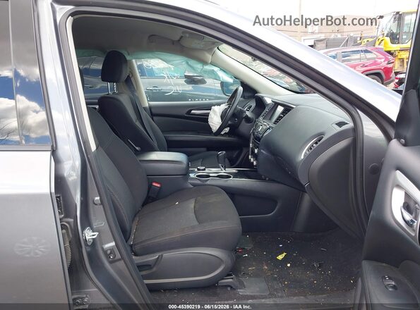 5N1DR2BM2LC650434 2020 NISSAN PATHFINDER Gray Widok wnętrza z przodu
