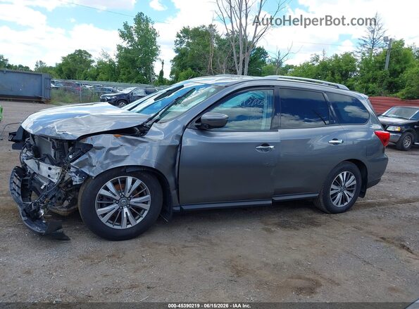 5N1DR2BM2LC650434 2020 NISSAN PATHFINDER Gray Widok wnętrza 360 stopni