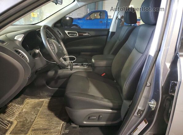 5N1DR2BM8LC594712 2020 NISSAN PATHFINDER Gray Вид салону спереду