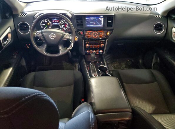5N1DR2BM8LC594712 2020 NISSAN PATHFINDER Gray Вид панелі приладів