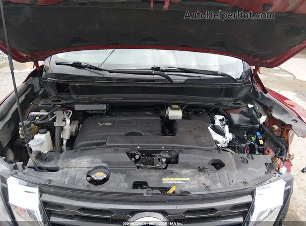 5N1DR2BM8LC632956 2020 NISSAN PATHFINDER Burgundy Rear view