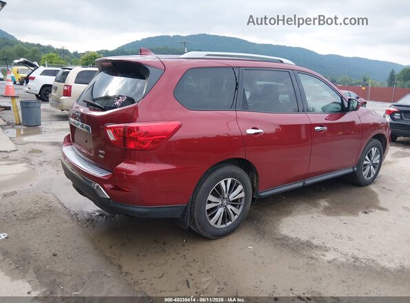 5N1DR2BM8LC632956 2020 NISSAN PATHFINDER Burgundy Rear right