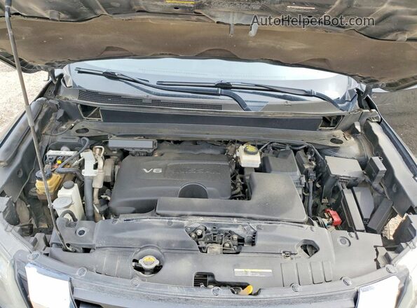 5N1DR2BN2LC591667 2020 NISSAN PATHFINDER Black ძრავის განყოფილების ხედი