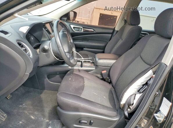 5N1DR2BN2LC591667 2020 NISSAN PATHFINDER Black წინა სალონის ხედი