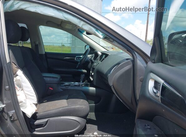 5N1DR2BN4LC640948 2020 NISSAN PATHFINDER Gray Vista interior delantera