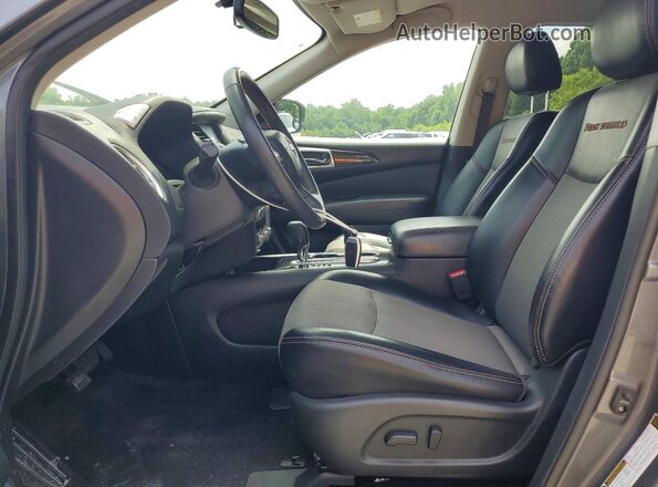5N1DR2BN5LC583000 2020 NISSAN PATHFINDER Charcoal Вид салону спереду