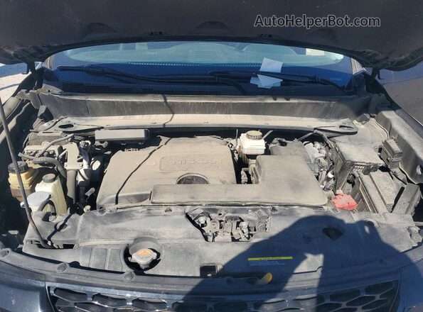 5N1DR2BN5LC630770 2020 NISSAN PATHFINDER Black Vista del compartimento del motor
