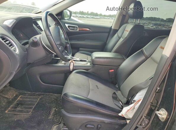 5N1DR2BN5LC630770 2020 NISSAN PATHFINDER Black Vista interior delantera