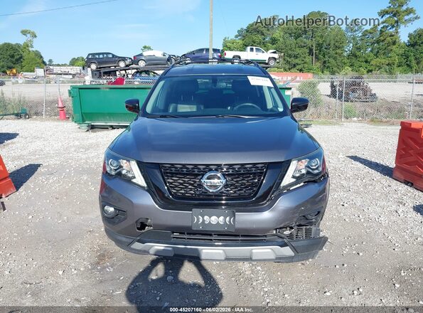5N1DR2BN6LC610091 2020 NISSAN PATHFINDER Gray Вид щитка приладів