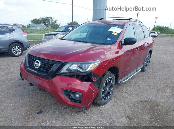 5N1DR2BN8LC592497 2020 NISSAN PATHFINDER Red Front view