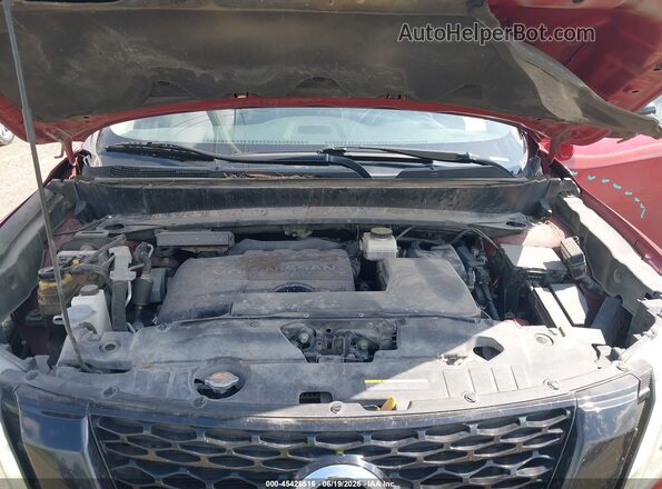5N1DR2BN8LC592497 2020 NISSAN PATHFINDER Red Rear view