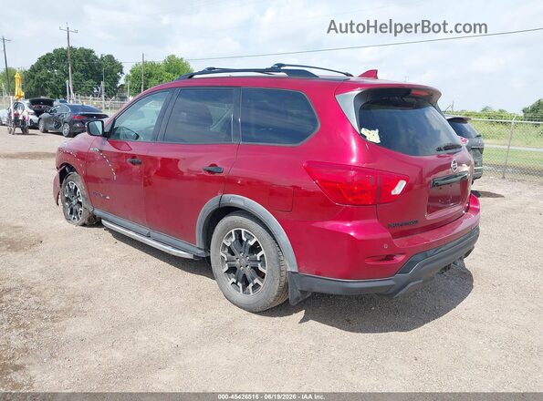 5N1DR2BN8LC592497 2020 NISSAN PATHFINDER Red Rear left